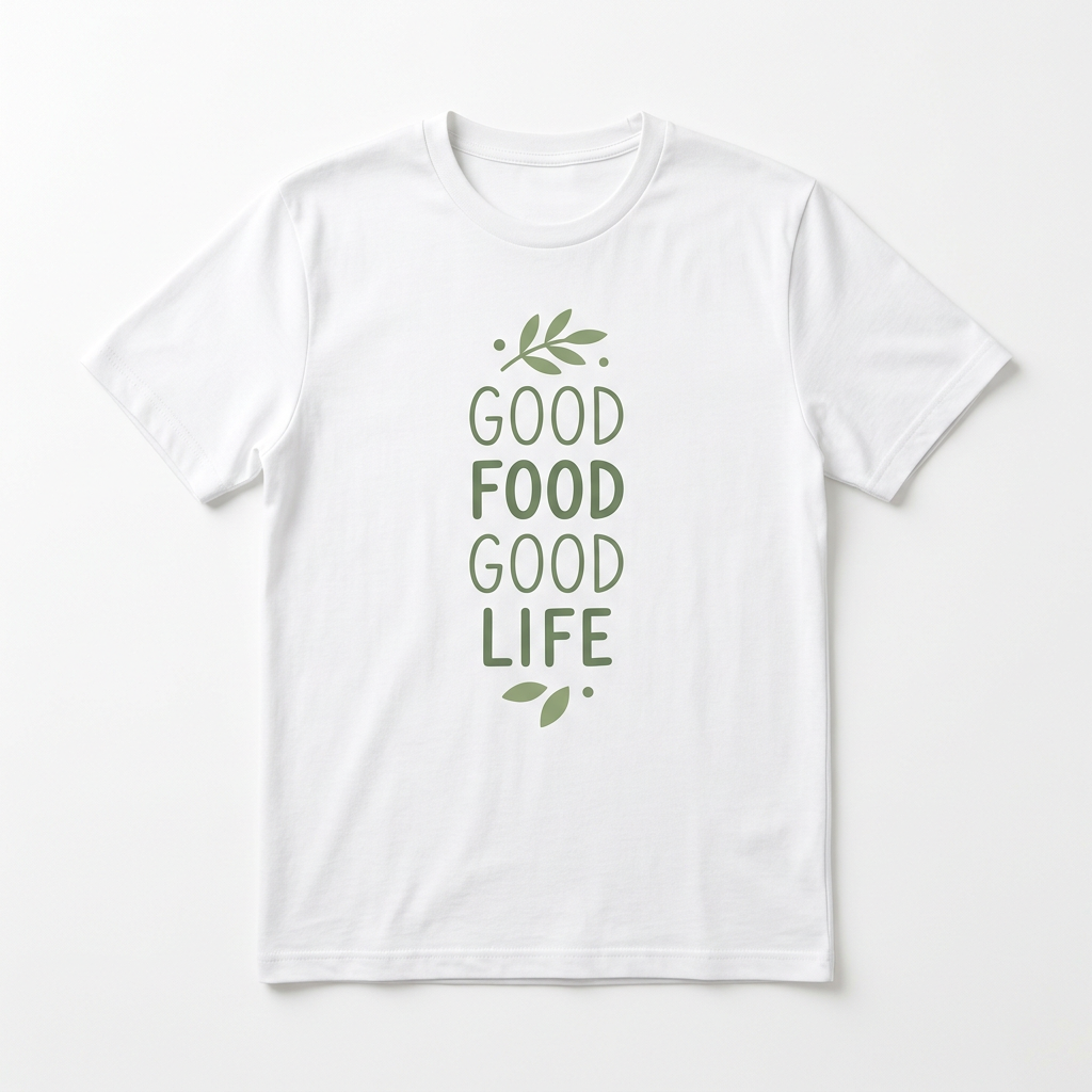 Good Food Good Life T-Shirt