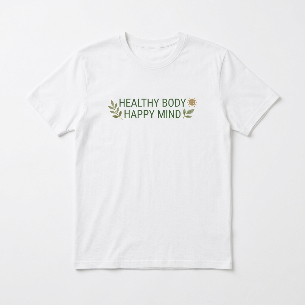 Healthy Body Happy Mind T-Shirt