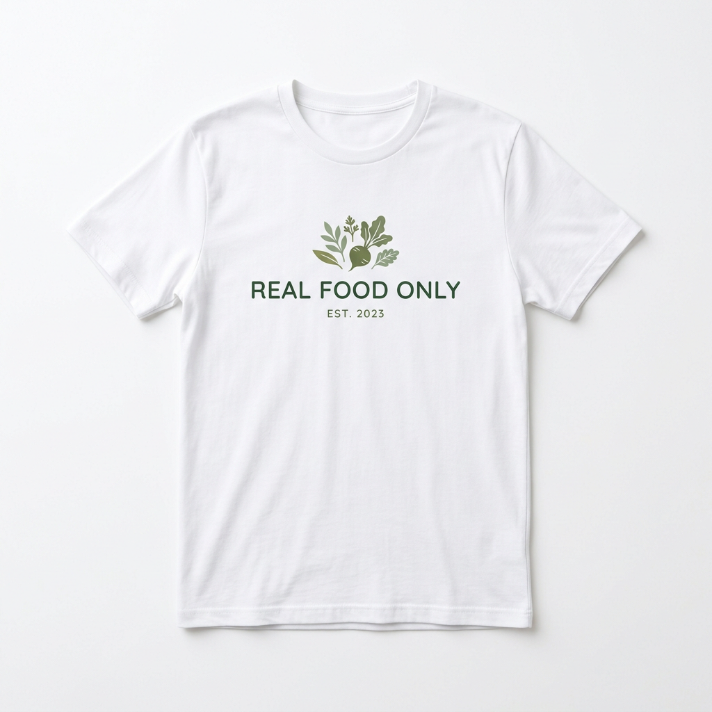 Real Food Only T-Shirt